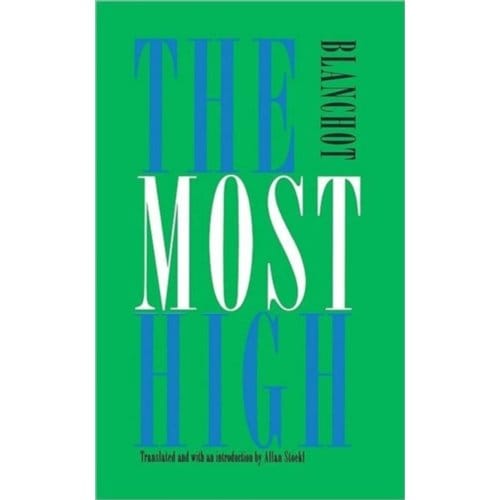 The Most High - French Modernist Library - Maurice Blanchot