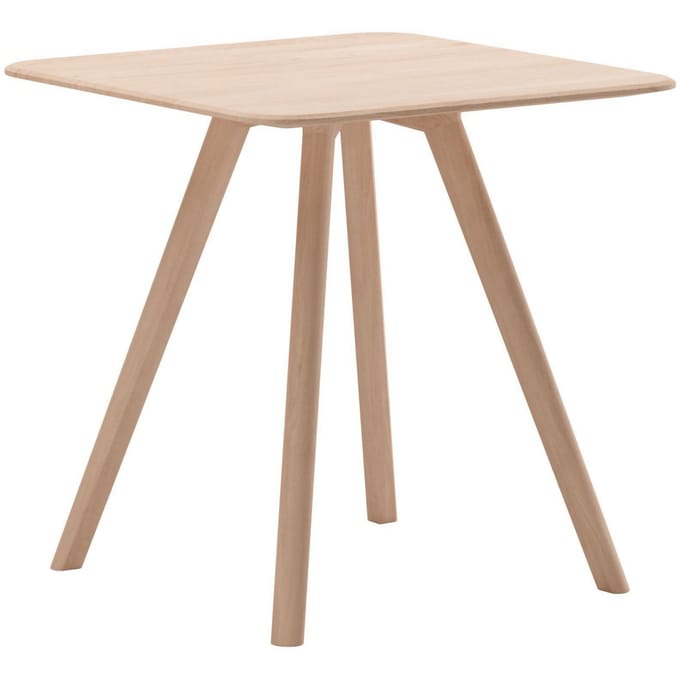 Objekte unserer Tage MEYER tafel - eik wit - Small (75 x 75 cm)