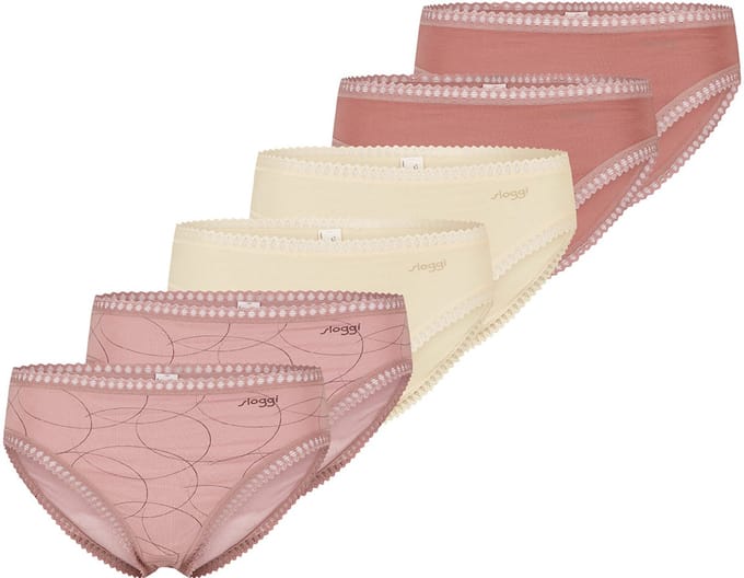 sloggi Dames slip / onderbroek 6 pack GO Crush