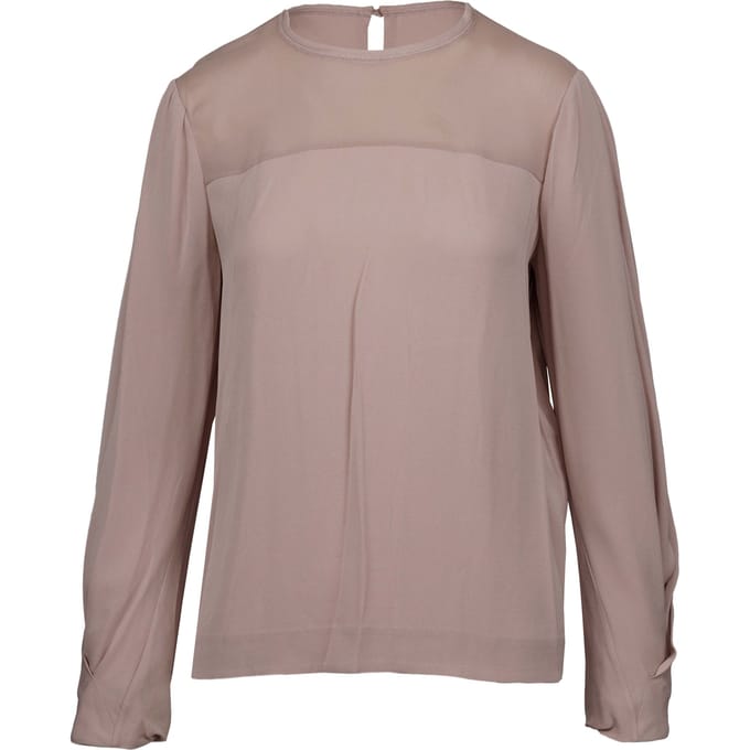 Diane Von Furstenberg lichtroze blouse - jaren 2010