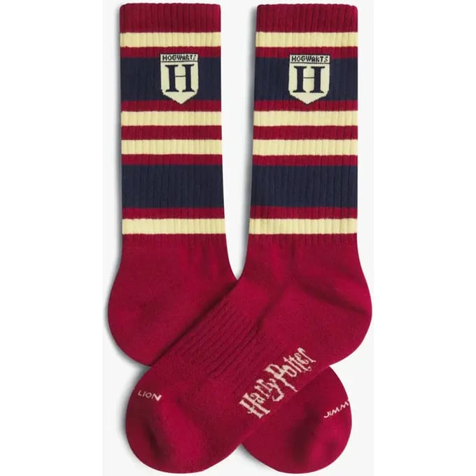 Jimmy Lion unisex sokken athletic harry potter hogwarts rood (Harry Potter)