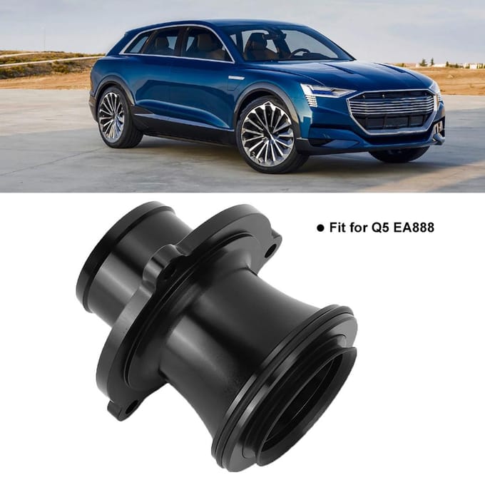 Turbo Muffler Delete Geschikt voor Seat Leon Cupra R (MK3) EA888 black