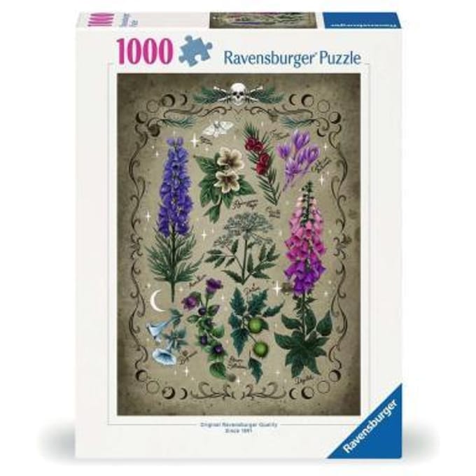 Ravensburger legpuzzel Giftpflanzen 1000 stukjes puzzel volwassenen.
