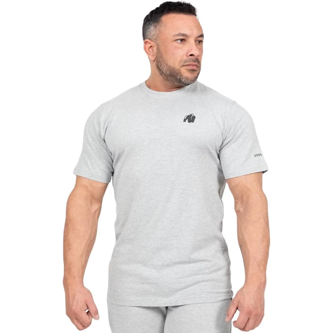 Gorilla Wear Leon T-shirt - Sportshirt- Grijs - M