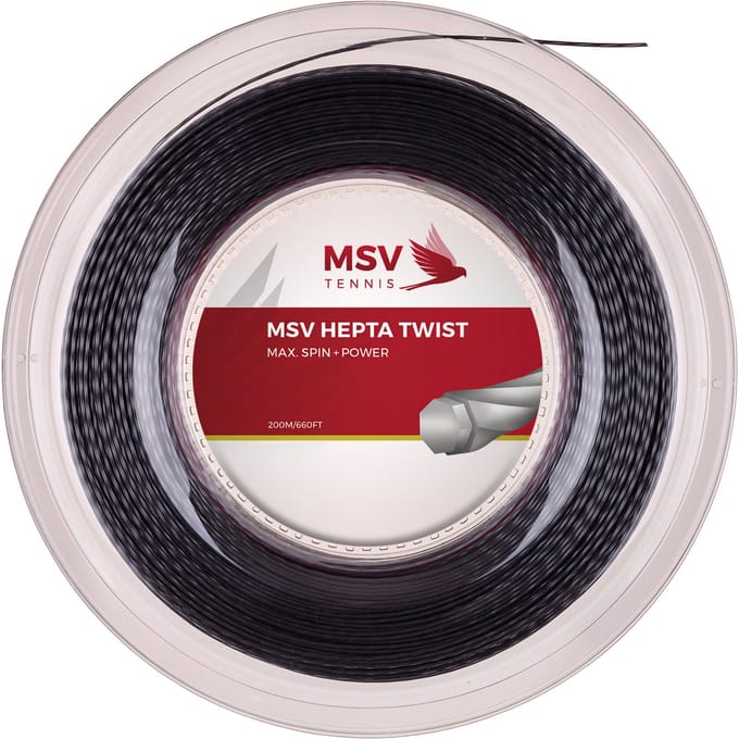 MSV Hepta-Twist Rol Snaren 200m-Antraciet