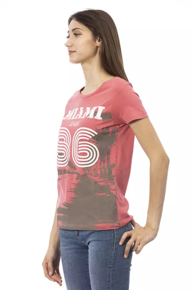 Trussardi Action Multicolor Katoenen Dames T-Shirt