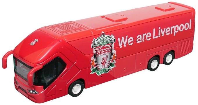 Liverpool FC Team Bus