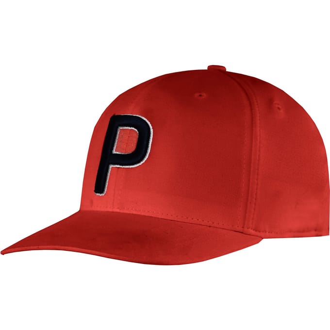 Puma P110 Verstelbare Hot Coral Heren Golf Cap 022537 29