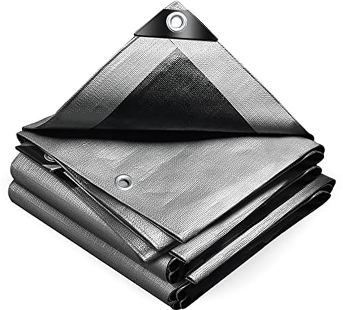 Waterdicht dekzeil 3x4m - 240 g/m² scheurvast en UV-bestendig