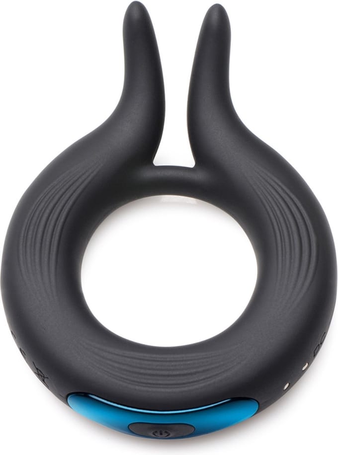 Trinity Vibes - Cock Viper - Dual Stim Vibrerende Cockring - Zwart