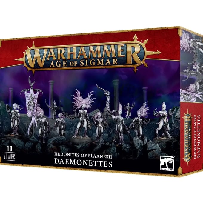 Figurine Games Workshop Warhammer AoS & 40k - Daemons Of Slaanesh Daemonettes