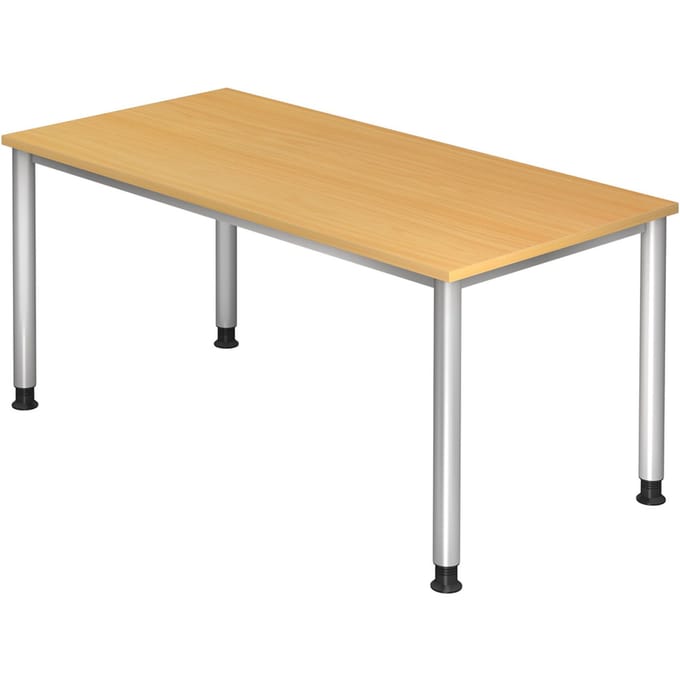 HILO 16 S | Bureau - Beuken 160 x 80 Tafelhoogte I In hoogte verstelbaar