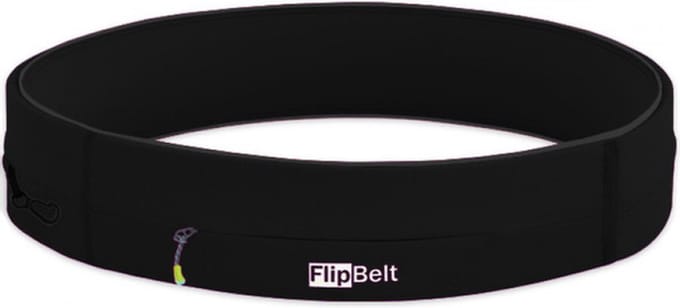 Flipbelt Zipper Zwart - Running belt - Hardloopriem - L