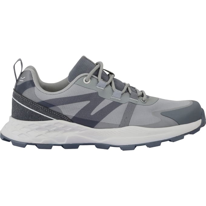 Regatta Dames/Dames Leighton Synthetisch Leren Trainers (Wolk Grijs)