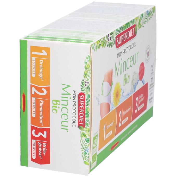 Superdiet Afslankkuur - 3 Fases van 10 Dagen 30x15 Drinkbare ampoules
