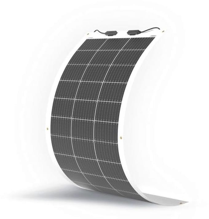 Flexibel 100 Watt Zonnepaneel - Buigbaar en Monokristallijn