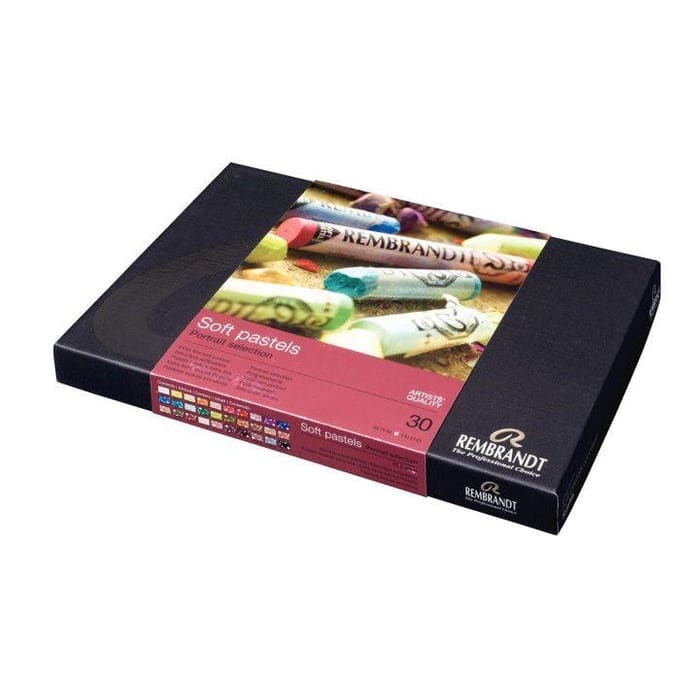Soft pastel set heel 30 kleuren softpastels "portret" pastelkrijt