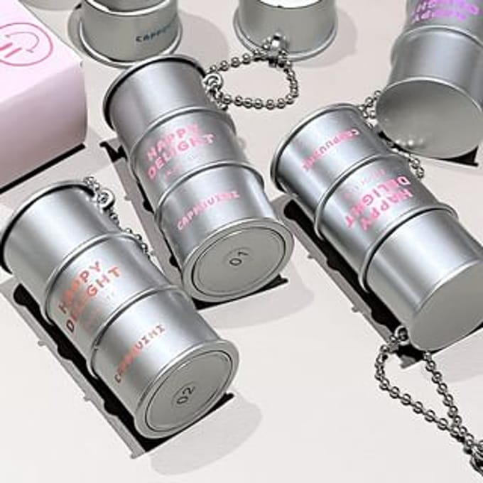 Cappuvini - Silver Tube Velvet Lip Mud - 5 Colors 02# Oolong Bean Paste - 3g