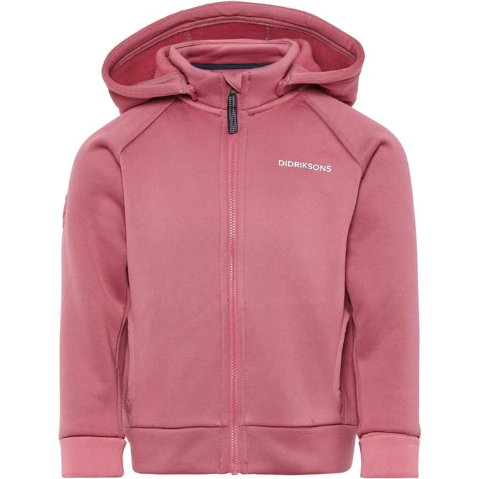 Kinder fleece met capuchon Didriksons Siljan