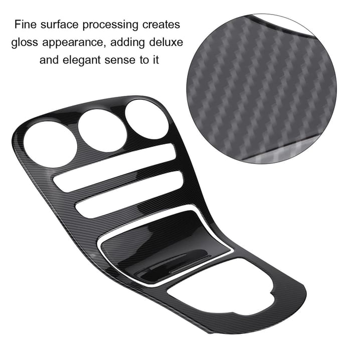 Decoratiepaneel voor middenconsole voor Benz C-klasse W205GLC-klasse W253 1518 black