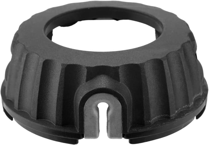 Dailygoods - 2 Stuks Trimmer Head Cover Caps in Zwart