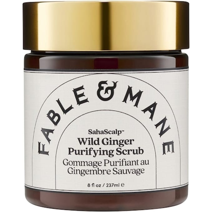 Fable & Mane Haarmaskers SahaScalp Wild Ginger Purifying Scrub Speciale producten Unisex 237 ml