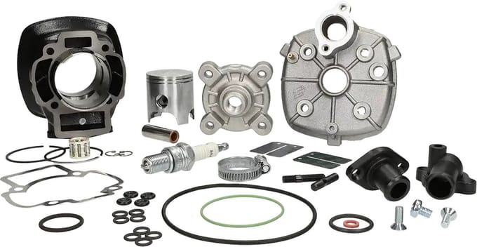 Cilinder Polini 70cc Corsa Gilera & Piaggio Watergekoeld