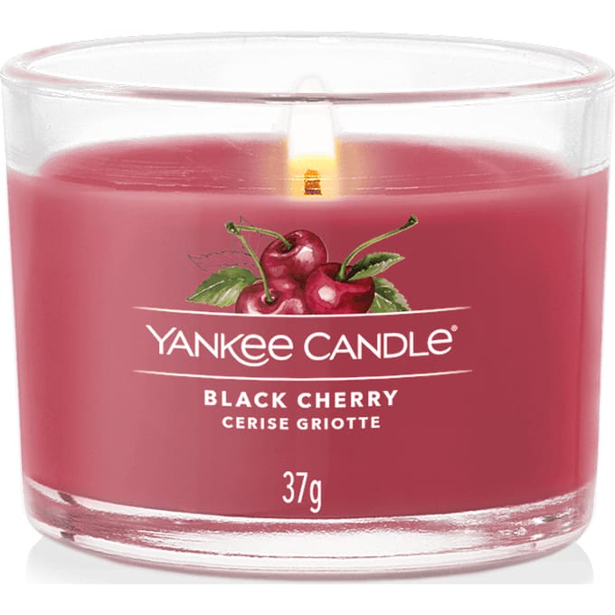 Yankee Candle - Black Cherry - Mini Filled Votive - 10 branduren