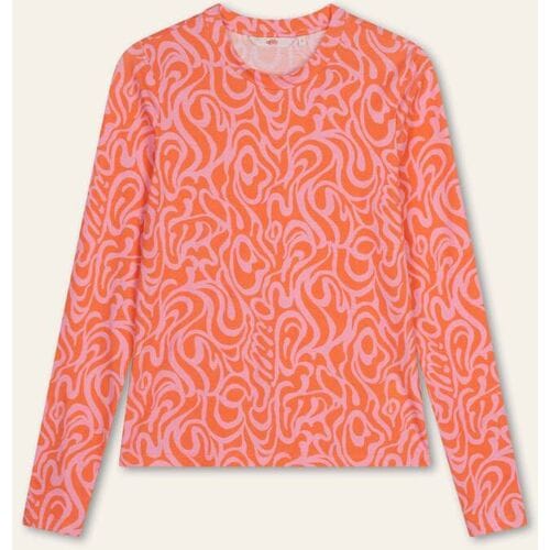 Oilily Tizza Print T-Shirt- maatXL Prism Roze
