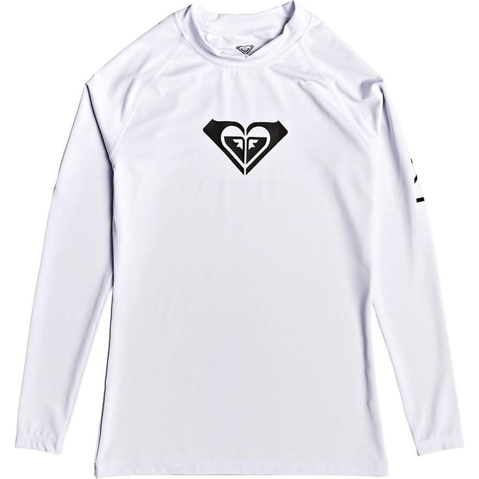 Roxy Whole Hearted Lycra met lange mouwen wit