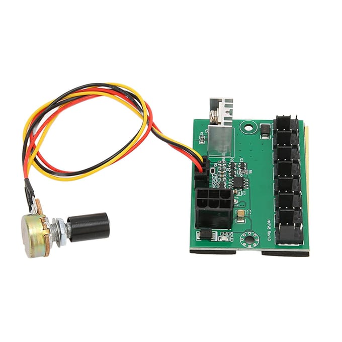 PC Ventilator Hub 2 Pin 3 Pin 4 Pin Ventilator Adapter PWM PC Behuizing Koelventilator Hub Spanningsregelaar 8-Weg