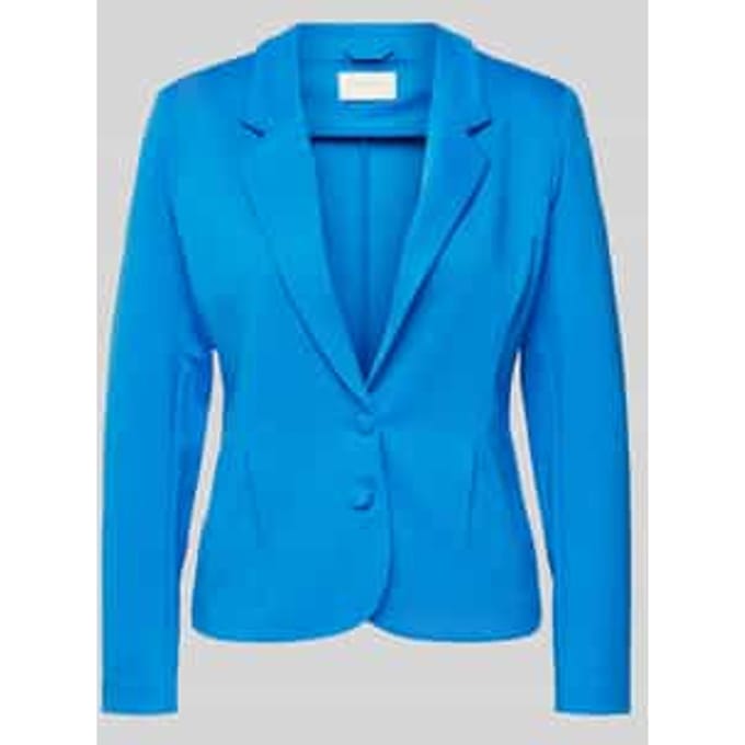 Blazer in effen design, model 'NANNI'
