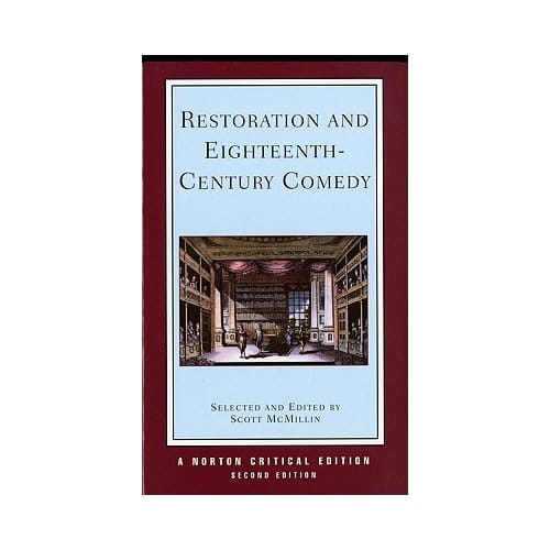 Restoration And Eighteenth-Century Comedy - McMillin, Scott