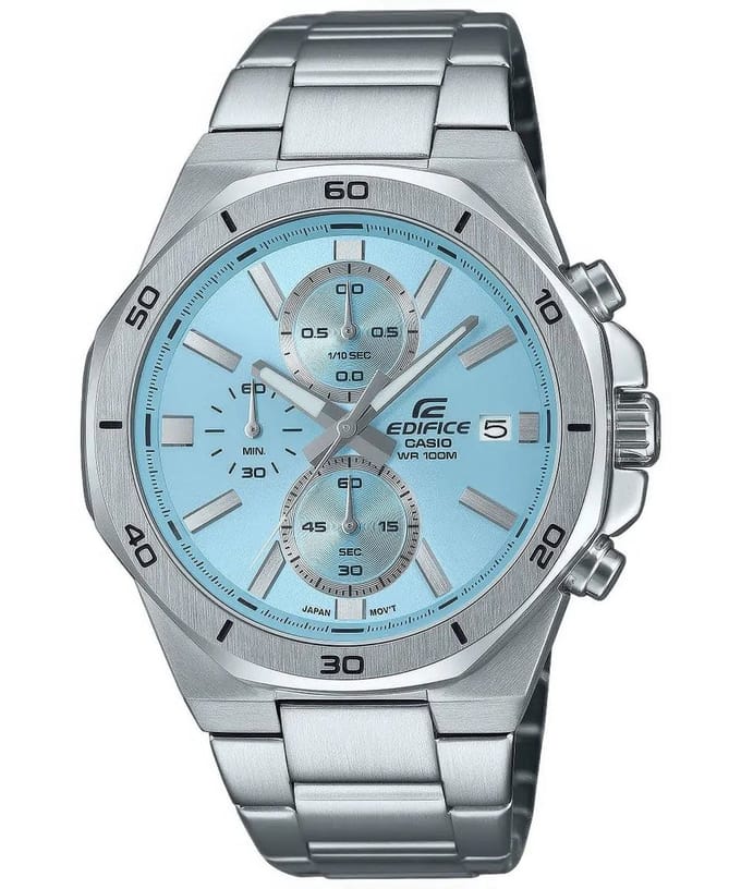 Casio Edifice EFV-640D-2BVUEF Horloge - Staal - Zilverkleurig - Ø 44 mm