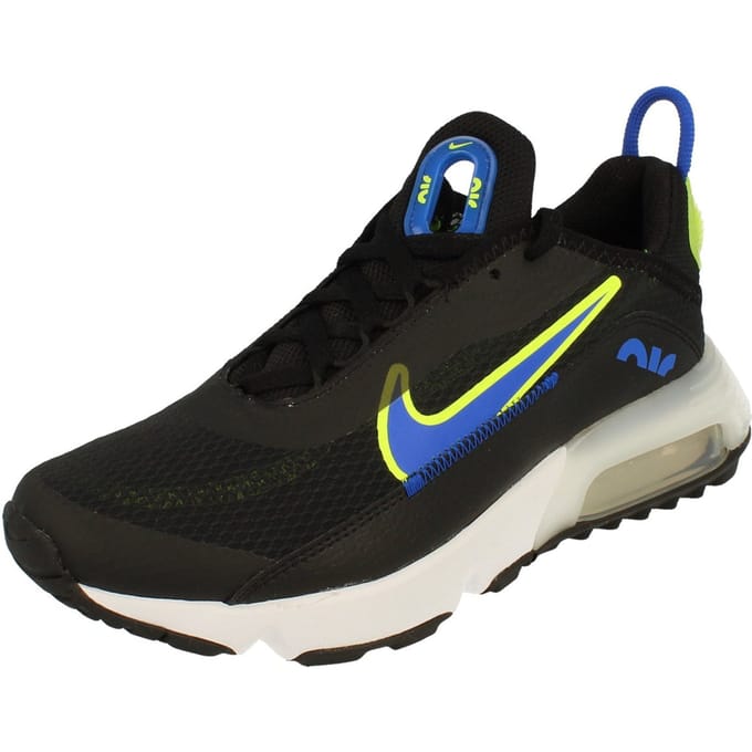 Nike Nike Air Max 2090 GS - Sneakers - Unisex - Black - Racer Blue - Volt