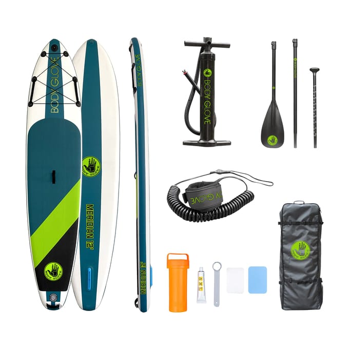 Body Glove Meridian Inflatable 12' SUP Board Set