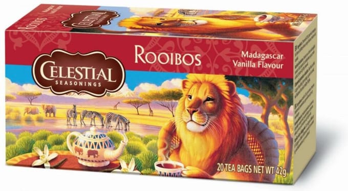 Celestial Seasonings Rooibos Madagaskar Vanille - 20 stuks
