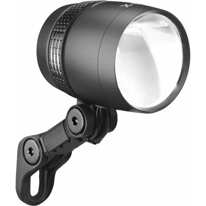 Voorverlichting plus automatische stat. schakelaar Busch & Müller lumotec iq x t senso 100 lux
