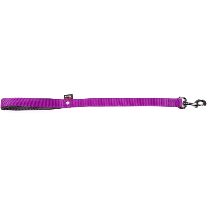 Hondenriem classic dubbele nylon Martin Sellier L
