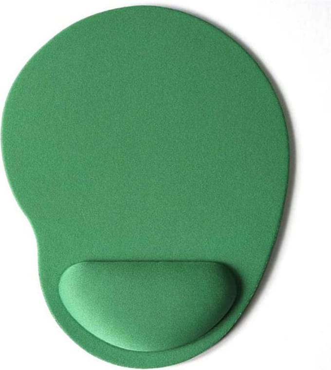 Muismat - Groen - Ergonomisch - Polssteun - Gel