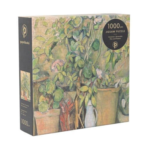 Paperblanks puzzel 1000 stukjes - cezanne's terracotta plants and flowers