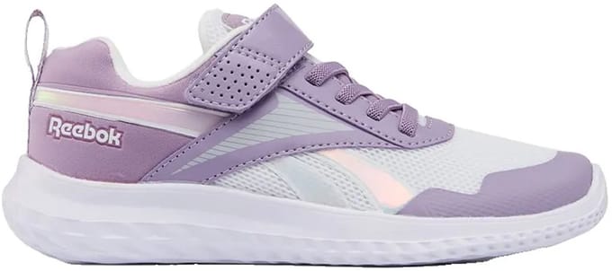 Reebok Rush 5 Elastic Lace & Top Strap Hardloopschoenen Paars EU 30 1/2 Kinderen