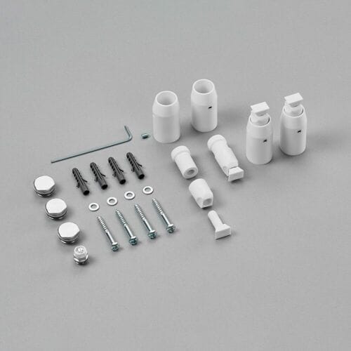 Zehnder wall mounting set for universal bathroom radiators double-layer 952091