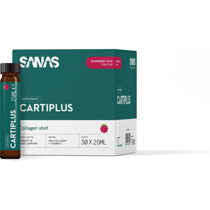 SANAS CARTIPLUS COLLAGEN SHOT 30 X 25ML FRAMBOOS YUZU