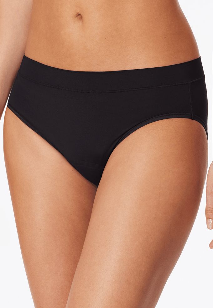 Zwarte menstruatieslipje - SCHIESSER Care Bonded 40