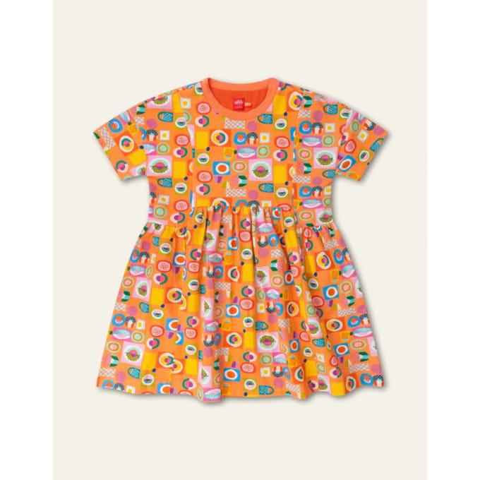 Oilily Dots - Jurk - Meisjes - Roze - 140/10yr