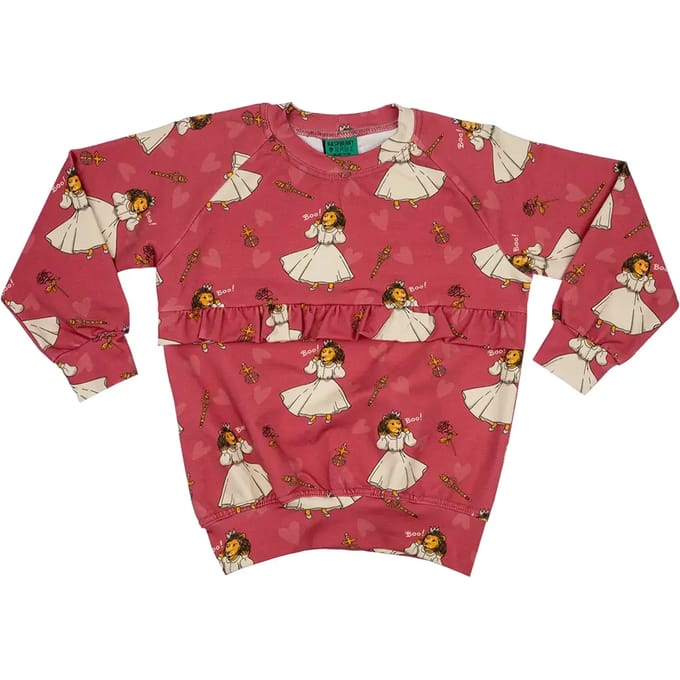 Meisjes Sweatshirt met Volants Raspberry Republic