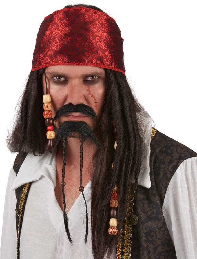 Piratensnor-en -sik voor volwassenen - Verkleedattribuut