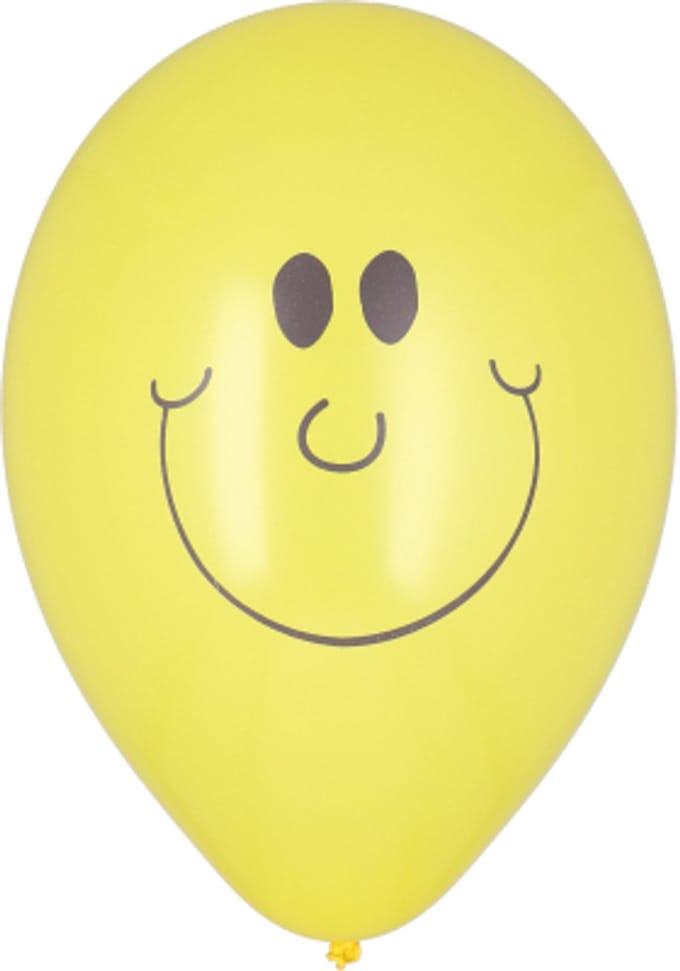 12x 10 Ballonnen Ø 25 cm Sunny