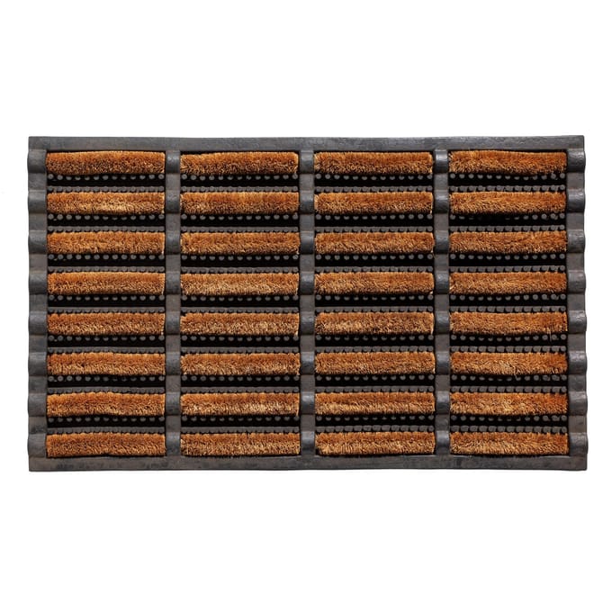 Hamat Buitenmat Mudbuster - deurmat - 60x40 cm Bruin